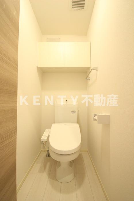 トイレ　ゆったりとした空間のトイレです