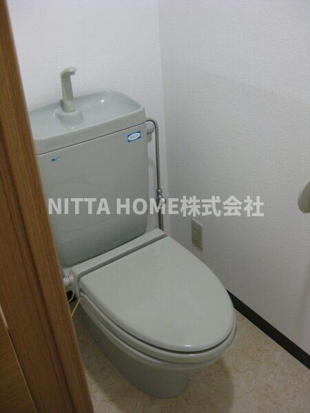 トイレ　清潔感のあるトイレです♪