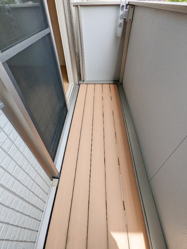 バルコニー　図面と現状に相違がある場合には現状を優先