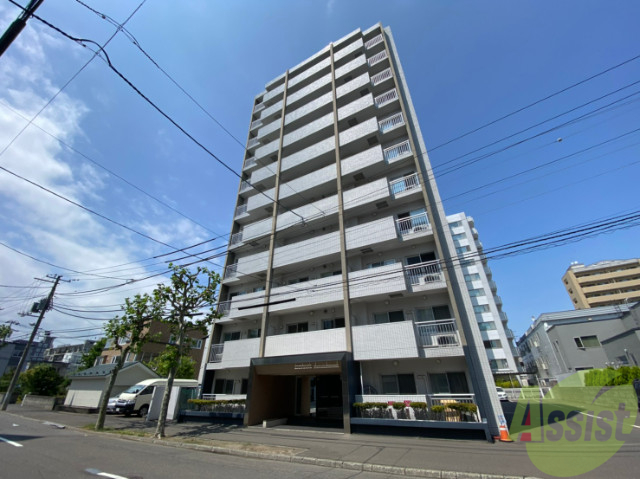 建物外観　札幌市北区北二十一条西「クラッセ北大前」