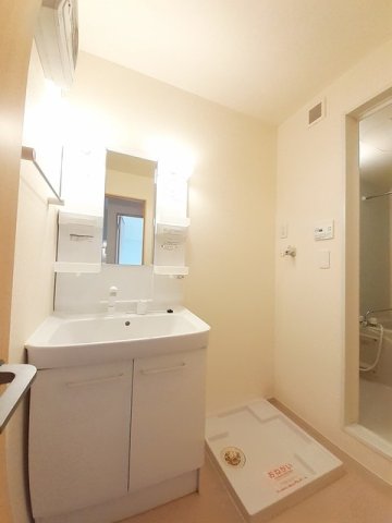 洗面設備　洗面所です