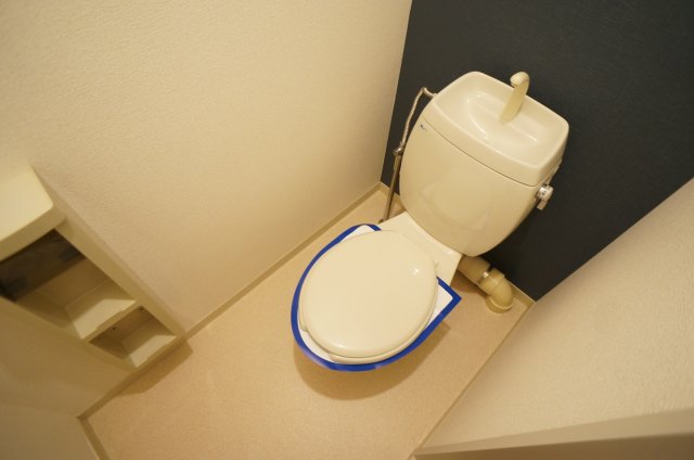 トイレ　ゆったりとした空間のトイレです