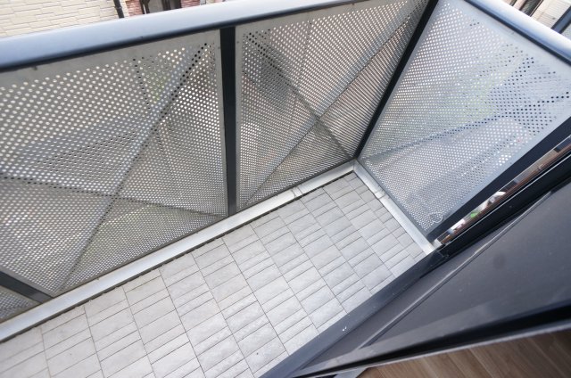 バルコニー　広々としたバルコニーです