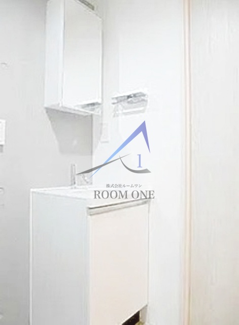 洗面設備　洗面台です。