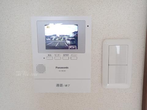 セキュリティ　カメラ付インターホン（イメージ）