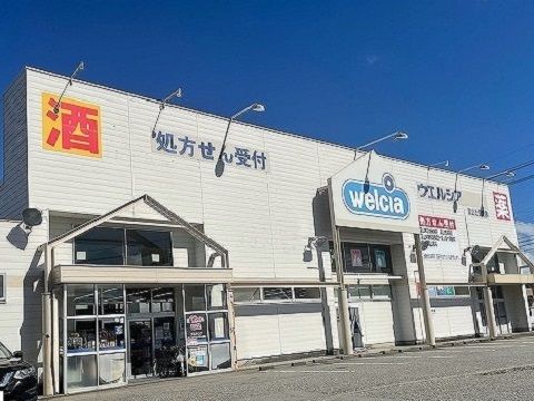 ドラックストア　ウエルシア富山上飯野店（ドラッグストア）まで700m