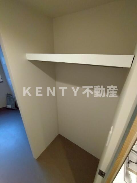 収納　収納のためのスペースです