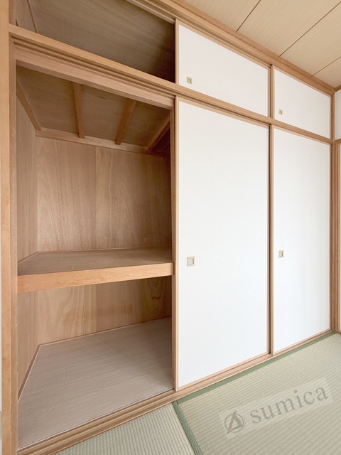 収納　室内をスッキリと見せることができる。充実収納です♪♪