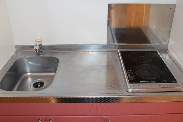 キッチン　２口電気コンロ