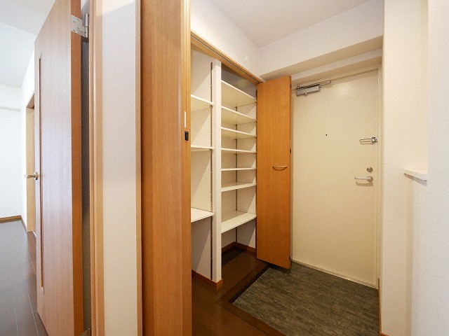 収納　収納のためのスペースです