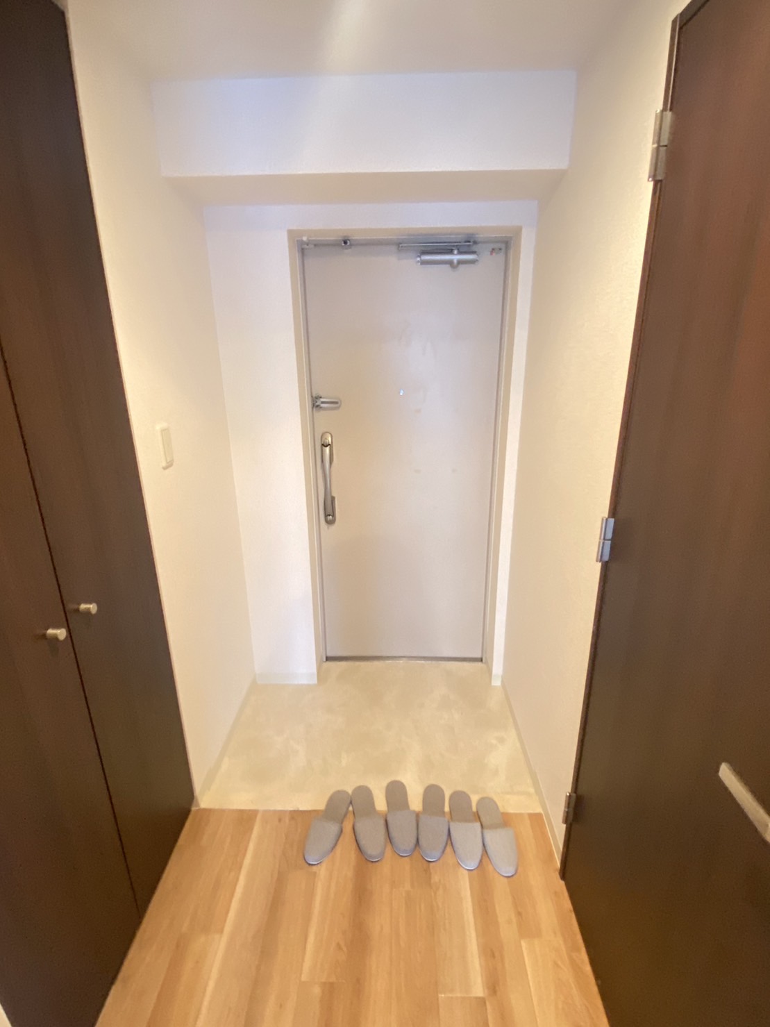 玄関　※同じ間取りの他号室です