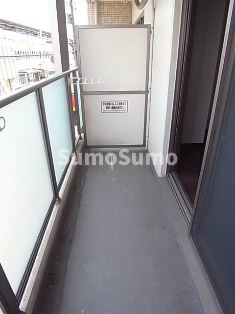 バルコニー　広々としたバルコニーです