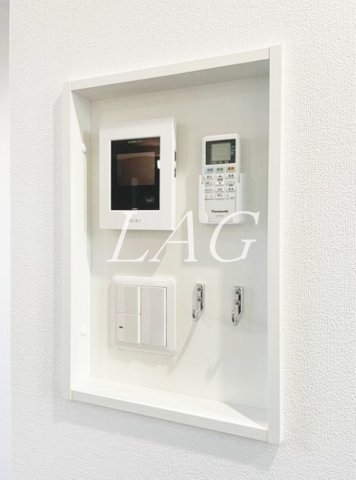 セキュリティ　モニター付インターフォンです。