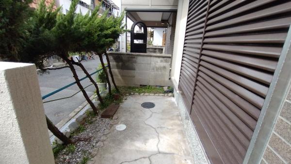 庭　専用庭ですよ