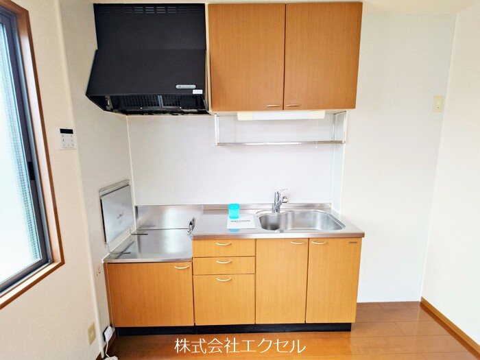 キッチン　お好きなガスコンロが設置できます。
