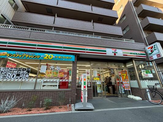 コンビニ　セブンイレブンしながわ水族館西店（コンビニ）まで153m