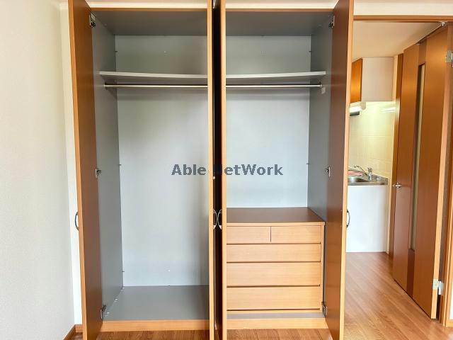 収納　洋室のクローゼット