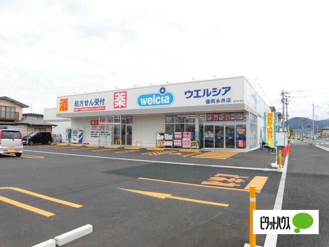 ドラックストア　ウエルシア盛岡永井店（ドラッグストア）まで1004m