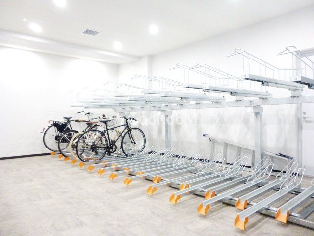 駐車場　駐輪場です。