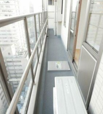 バルコニー　パークキューブ愛宕山タワー（別部屋参考画像）