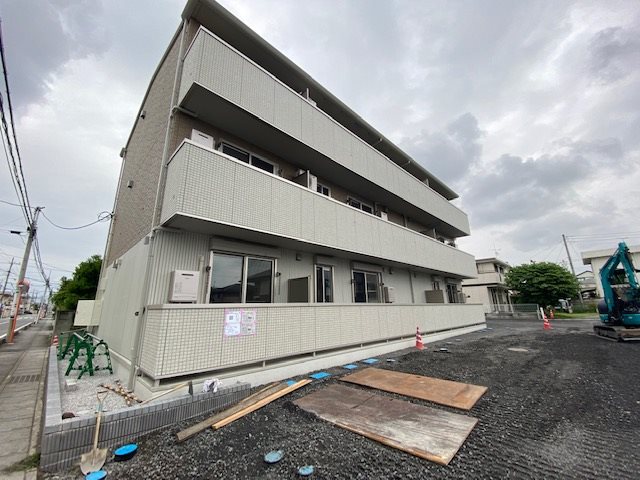 建物外観　建築中です
