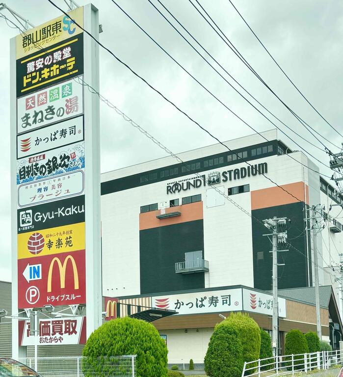 ショッピングセンター　郡山駅東ショッピングセンター（ショッピングセンター）まで1124m