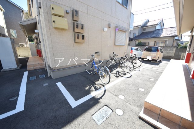 その他共有部分　自転車とめられます！