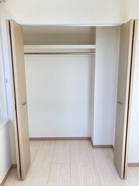 収納　壁一面の大型クローゼットです！