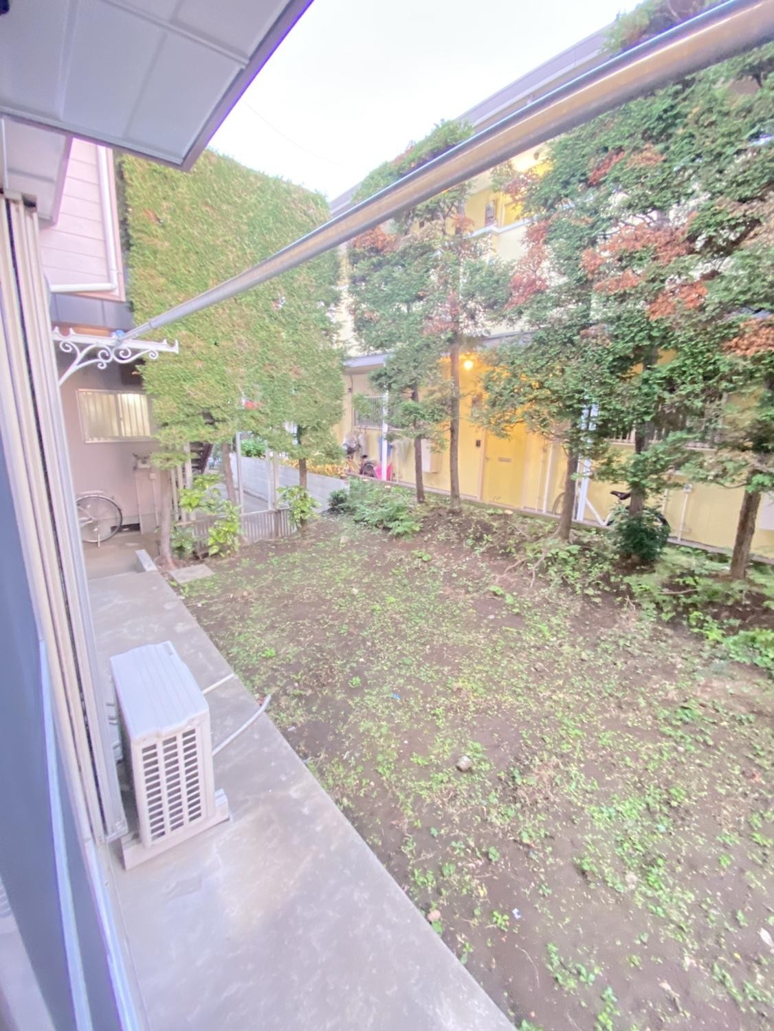 バルコニー　１階写真です