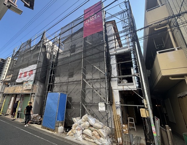 建物外観　～頑張って建築中っ～