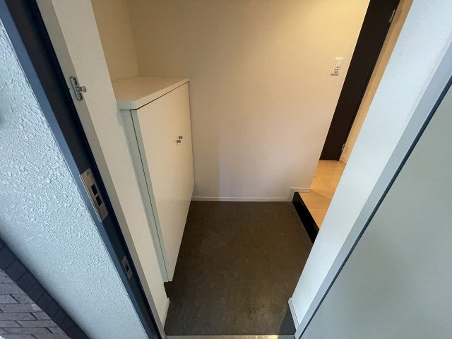 玄関　落ち着いた玄関です