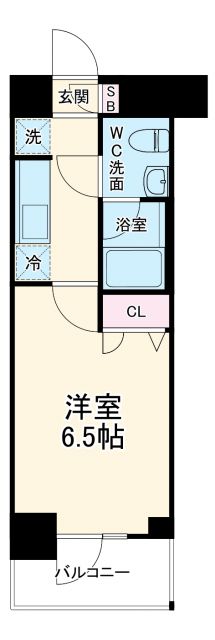 RELUXIA横濱東の間取り写真