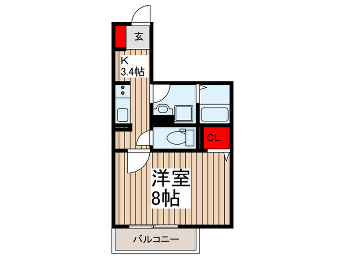 T&P TAKENOTSUKAの間取り写真