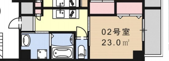 プロスパー瓦屋町の間取り写真