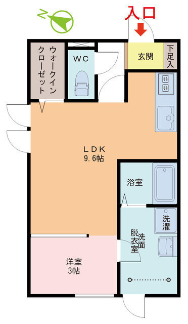 eclatの間取り写真