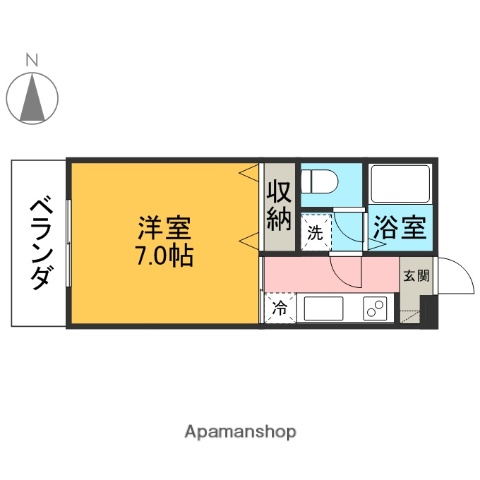 サンハイツ南大通りの間取り写真