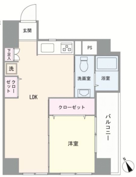 光建ハイムブリリアンス上池袋の間取り写真