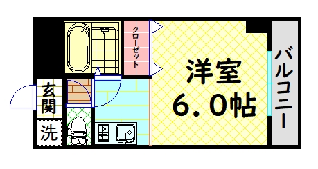 レジデンス川原の間取り写真