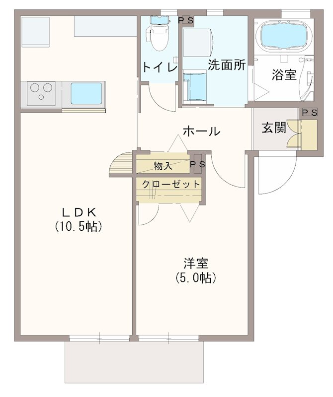 コンシェール萩原の間取り写真