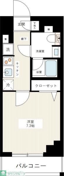 AZEST千住大橋の間取り写真