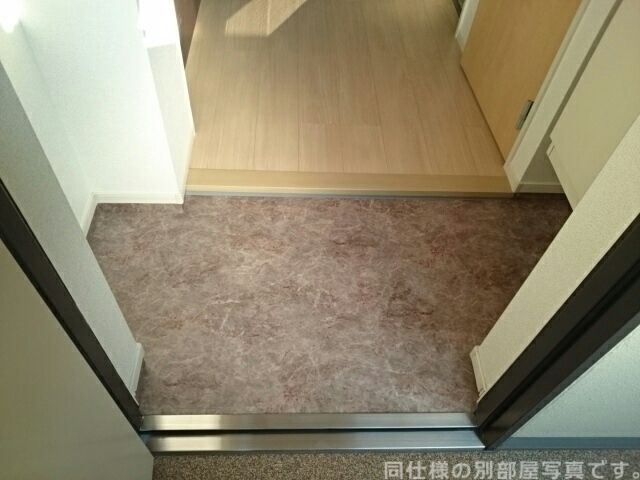 ルミエール生駒の玄関写真