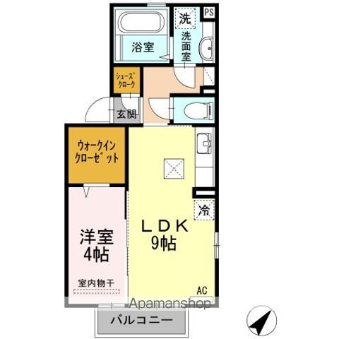 ガーデンフラッツ丸山の間取り写真
