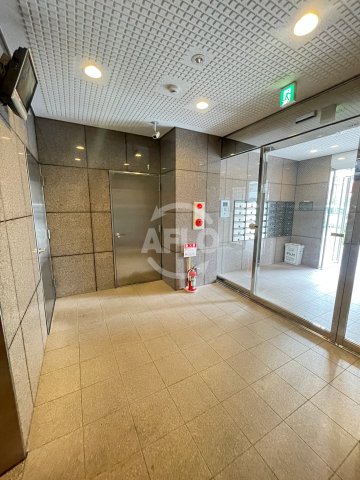 ロビー　アパルト文の里　ロビー