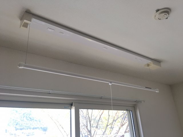 その他設備　室内物干し設備！