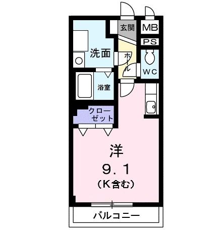 サンモール津田沼の間取り写真