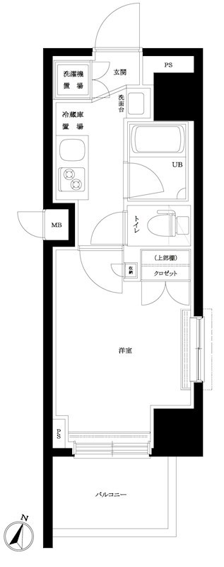 ルーブル大鳥居参番館の間取り写真