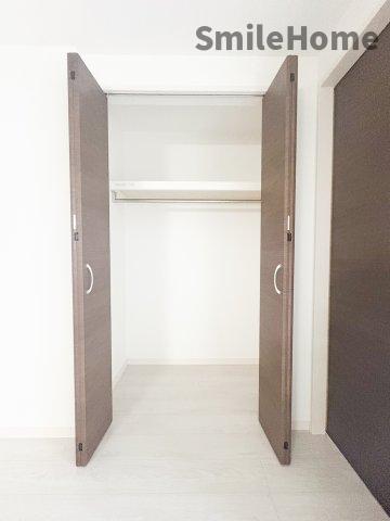 収納　収納があると、お部屋がすっきり片付きますね。