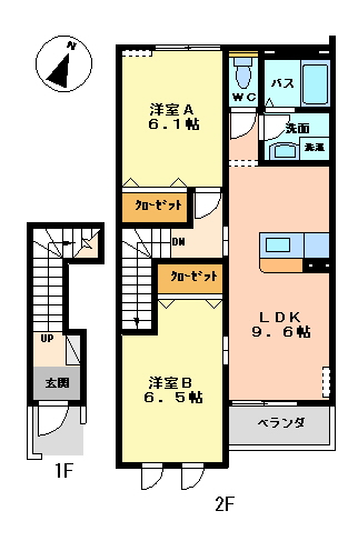 ラビエールの間取り