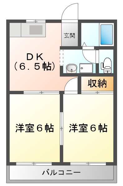 センチュリーマンションの間取り