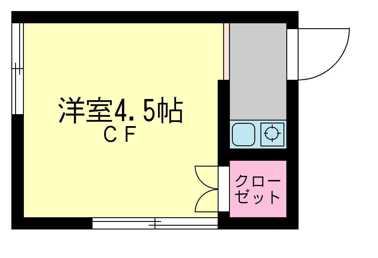 小川荘の間取り